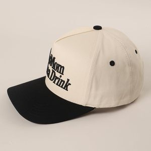Casquette de style urbain avec logo brodé en 3D, casquette de camionneur personnalisée, casquette de baseball ajustable en maille avec fermeture snapback, design pour sports de plein air, casquette à 6 panneaux - Product Image 3