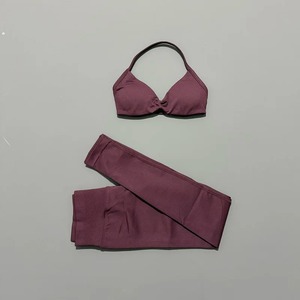 Ensembles pour femmes, ensemble 2 pièces, ensemble de sport pour femmes, ensemble de yoga, soutien-gorge dos nu, pantalon taille haute sans couture, vêtements de sport pour la gym - Product Image 4