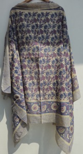 Hand Block Print Cotton <b>Sarong</b> Pareo Indigo Floral Beach <b>Wrap</b> for Women Boho Bikini Cover Up Lightweight Resort Vacation Wear - Product Image 5