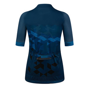Maillot de cyclisme confortable pour femme, qui évacue l'humidité, offrant une coupe flexible et convient aux longues balades. - Product Image 2