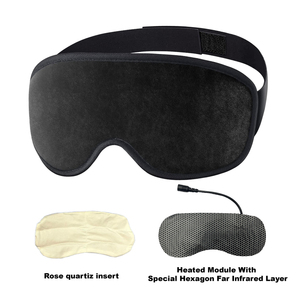 Customized <b>Heat</b> Compress 5V <b>USB</b> <b>Heated</b> Eye Mask for Dry Tired Puffy Eyes - Product Image 6