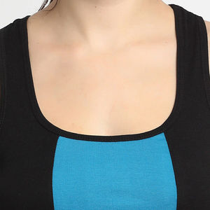 Camisetas de Tirantes Cortas Acanaladas con Cuello en V para Mujer, Suaves y Cómodas, para Correr, a la Moda - Product Image 3