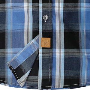 Nouvelle collection été : Chemises décontractées pour hommes à manches longues, 100 % coton flanelle, respirantes, écologiques et infroissables - Product Image 5