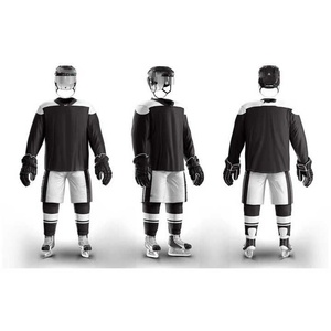Conjunto de Uniforme de Hockey sobre Hielo Elite, Personalizado por Sublimación, Ropa Deportiva Transpirable para Equipos de Hockey, Proveedor de Fábrica OEM - Product Image 6