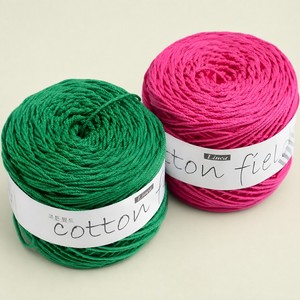 crochet yarn COTTON FIELD 100% Cotton Crochet Yarn Spun Yarn for Hand Knitting 80g Ball Hand Knitting Yarn <b>thick</b> yarn - Product Image 4