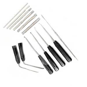 Ensemble de 13 instruments chirurgicaux orthopédiques pour la colonne vertébrale, endoscopie UBE, en acier inoxydable réutilisable. - Product Image 2