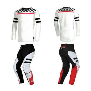 Combinaison de motocross pour homme MX kit, été, coupe-vent, manches longues, impression par sublimation, tissu respirant - Product Image 1