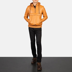 New Arrival 2026 <b>Men</b> <b>Leather</b> <b>Jacket</b> Premium Genuine <b>Leather</b> <b>Jacket</b> Manufacturer Supplier - Product Image 3