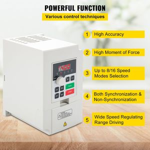 Inverter a Frequenza Variabile 220V AC per CNC, Convertitore 3KW 4HP Monofase/Trifase, VFD per Azionamento a Frequenza Variabile - Product Image 3