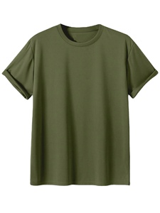 T-shirt pour hommes de couleur personnalisée de qualité supérieure en poids léger et confortable T-shirt pour hommes - Product Image 4