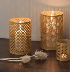 Métal Fer t light et vitive Bougie Conteneur De Stockage T Lumière Titulaire Pour La Décoration De La Maison Article Votive Titulaire - Product Image 1