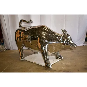 Figura Decorativa de Animal Hecha a Mano en Metal de Alta Gama, Escultura Moderna Pulida para Interiores - Product Image 1