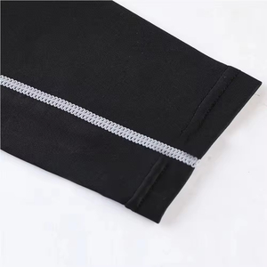 เสื้อรัดกล้ามเนื้อผู้ชาย SeaSkin สำหรับออกกำลังกาย แห้งเร็ว รับผลิตโลโก้ตามสั่ง เหมาะสำหรับฟิตเนส ชุดกีฬา ผ้าโพลีเอสเตอร์/ไนลอน ยืดหยุ่นได้ - Product Image 4