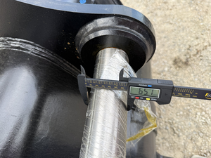 ถังเก็บขยะขนาด 12-15 ตัน รุ่น E65MMBC54 ขนาด 54 นิ้ว พร้อมสลักขนาด 65 มม. - Product Image 2