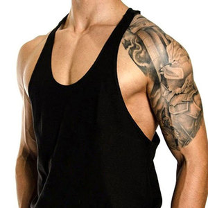 Débardeur de sport uni sans manches pour homme – Idéal pour la musculation et la gym - Product Image 5