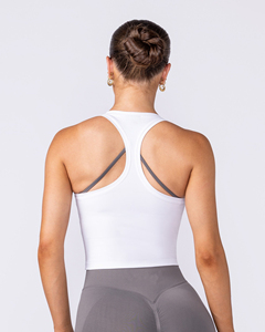 Sujetadores deportivos elásticos en cuatro direcciones para mujer, tops de fitness, camisetas sin mangas para correr, tops de yoga, camisetas de gimnasio, ropa de yoga para verano - Product Image 2