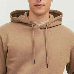 Superior Quality Men's Plain Color <b>Fleece</b> Knitted 100% Cotton Breathable <b>Lined</b> Eco-Friendly Quick Dry Winter <b>Hoodies</b> Hot Selling - Product Image 3