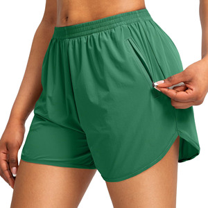 Shorts de course élégants pour femmes, séchage rapide, pour le sport, avec élastique, tendance et adaptés à l'exercice - Product Image 1