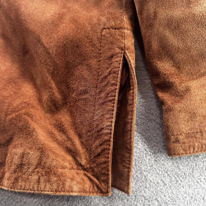 Chaqueta de Cuero de Gamuza con Flecos para Mujer, Diseño Moderno, Venta al Por Mayor, Diseño Personalizado, Ropa Exterior Informal de Invierno - Product Image 6