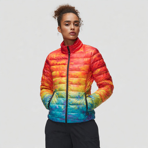 Vestes matelassées à col montant pour femmes, manteaux d'hiver matelassés de haute qualité, hauts chauds pour femmes - Product Image 4