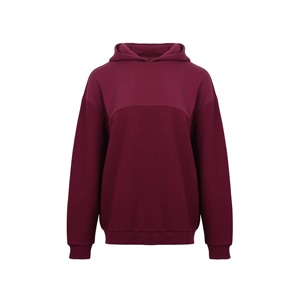 Sweat-shirt à capuche jaune pour femme, couleur unie, décontracté, manches longues, en coton tricoté respirant, avec poches, pour l'automne - Product Image 5
