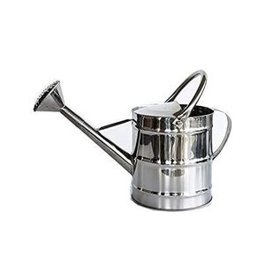 Arrosoir en métal idéal pour le jardinage quotidien, intérieur/extérieur, matériau résistant à la rouille, bec long pour une arrosage précis. - Product Image 4