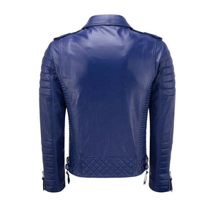 <b>Long</b> Sleeve Plaid/Solid <b>Leather</b> <b>Jacket</b> High Quality New Fashion Men's Windproof Breathable Insulated Winter Streetwear Outerwear - Product Image 4