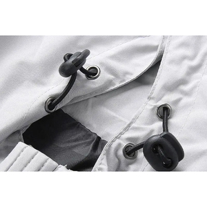 Veste coupe-vent pour homme à prix avantageux, respirante, sur mesure, couleurs contrastées, confortable, vêtement décontracté, veste coupe-vent pour homme - Product Image 6