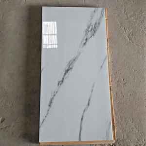 Carrelage en porcelaine effet marbre blanc premium, élégantes veines grises, marbre à veines prononcées, 600x1200mm, GVT PGVT, impression numérique. - Product Image 5