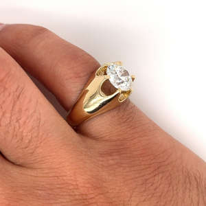 Diamante Cultivado en Laboratorio Marquise de Alta Calidad, Oro Amarillo/Rosa/Blanco de 14/18 Quilates, Certificado IGI, Diseño Elegante para la Vida Diaria, Regalo de Boda - Product Image 2