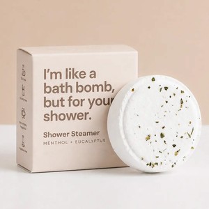 Bombes de bain effervescentes en gros pour la douche, comprimés d'aromathérapie au menthol et à l'eucalyptus, huiles essentielles pour spa - Product Image 1