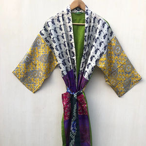 Nuevo Kimono de Seda Largo y Sexy con Bordado, Estilo Boho, para Mujer, Ideal para la Playa, Vacaciones de Verano, 2026 - Product Image 1