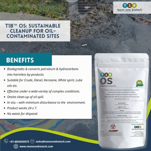 Biorremediación Tratamiento de derrames de petróleo Producto ambiental sostenible para los ecosistemas - Product Image 5