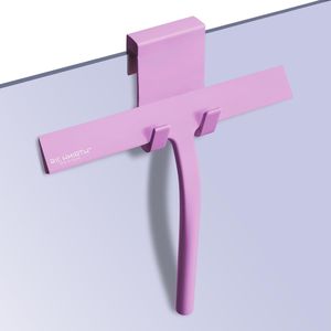 9\" Width Silicone Rubber Blade Shower and Window <b>Squeegee</b> in Pink Car <b>Squeegee</b> - Product Image 2