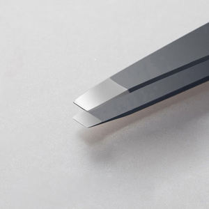 Pince à épiler professionnelle en acier inoxydable à pointe incurvée, de haute qualité, avec logo personnalisé en option, vente en gros OEM - Product Image 2