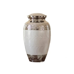 High Quality American Style Eco-Friendly Metal Urns <b>for</b> Adult <b>Ashes</b> Customizable Design Male Female Funeral & Burial Use - Product Image 4