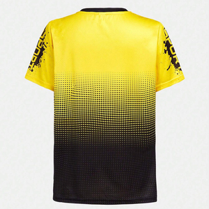 Nuevas Camisetas de Fútbol con Diseño de Sublimación y Logotipo Personalizado, Uniformes Deportivos de Fútbol de Secado Rápido para Clubes de Entrenamiento - Product Image 2