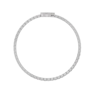 Pulsera de Lujo con Diamantes de Corte Esmeralda Cultivados en Laboratorio de 12.72 Quilates, Oro Amarillo de 9K, Regalo de Moda - Product Image 4