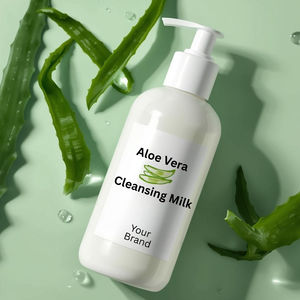 Hydrating Aloe Vera Cleansing Milk Gentle Deep Cleansing Dry Sensitive Skin RemovesMakeup Impurities & Restores Moisture Balance - Product Image 1