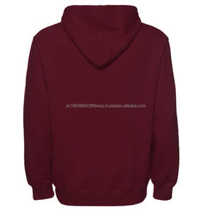 Sweat-shirt à capuche en molleton 100% coton OEM vierge personnalisable avec logo Sports d'hiver Vente en gros Solide - Product Image 5