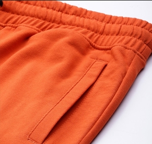 Pantalones Deportivos Casuales para Hombre, Color Naranja, Estampados, con Cintura Elástica y Cordón Ajustable, con Logotipo '98' en la Pierna Izquierda, para Otoño - Product Image 5