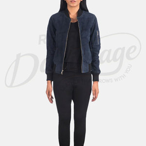 New Unique Style Women 100% <b>Suede</b> Leather Custom Leather <b>Jacket</b> Wholesale <b>Suede</b> <b>Jacket</b> Fashion for Women's Winter <b>Suede</b> Leather - Product Image 3
