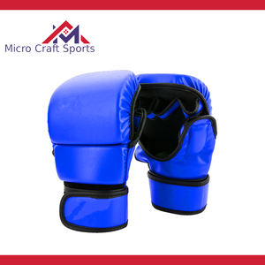Guantes de Boxeo Profesionales MMA de Cuero PU con Logotipo Personalizado, Cierre Impermeable Antideslizante, Servicio OEM, Fabricante de Equipos de Boxeo - Product Image 4