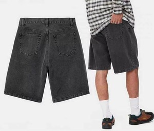 Nouveau design tendance : Short en jean tricoté pour homme, coupe droite, taille mi-haute, coupe-vent, séchage rapide, respirant, ajusté, haute qualité, tenue décontractée - Product Image 2