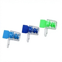Sceau de sécurité en plastique anti-effraction YSD avec étiquette pour les boîtes de compteurs d'électricité, de gaz et d'eau