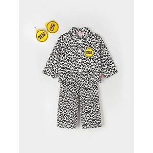 Ensemble de vêtements décontractés de style coréen OZKIZ pour garçons de 2 à 7 ans, printemps/automne, motif léopard, vente en gros de mode pour enfants - Product Image 1