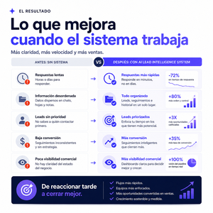 Sistema de IA para la inteligencia de ventas con automatización de seguimiento y crecimiento comercial para empresas - Product Image 3