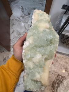Large Green Apophyllite <b>Crystal</b> <b>Cluster</b> | Collector Grade Natural Mineral Display Piece - Product Image 1