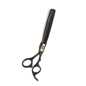 Custom Made Stainless Steel Right-Handed Thinning <b>Barber</b> Scissors Set Wholesale Prices / Sharp <b>Blade</b> 6.75 Medium Handle - Product Image 2