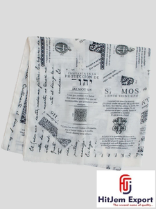 Luxury Custom Printed Square Scarf Manufacturer <b>Silk</b> Feel Fashion Hijab <b>Head</b> <b>Wrap</b> Shawl OEM ODM Custom Textile Factory India - Product Image 2